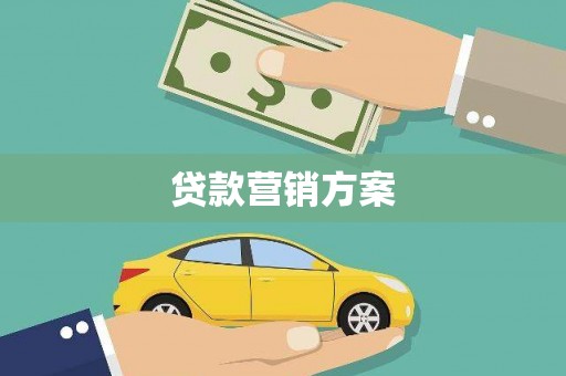 保定贷款营销方案
