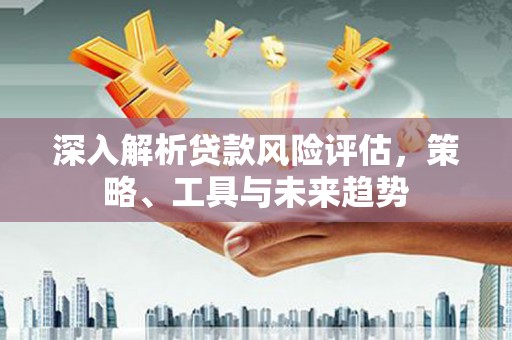 保定深入解析贷款风险评估，策略、工具与未来趋势
