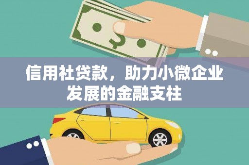保定信用社贷款，助力小微企业发展的金融支柱