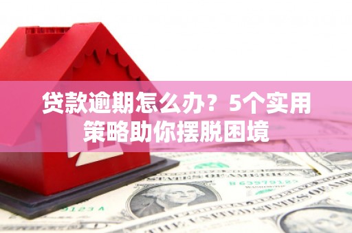 保定贷款逾期怎么办？5个实用策略助你摆脱困境