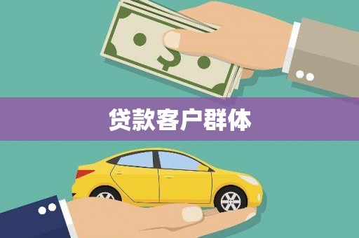 保定贷款客户群体