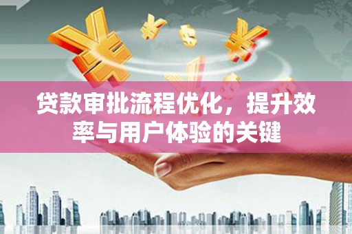 保定贷款审批流程优化，提升效率与用户体验的关键