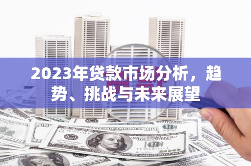 保定2023年贷款市场分析，趋势、挑战与未来展望