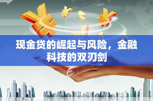 保定现金贷的崛起与风险，金融科技的双刃剑