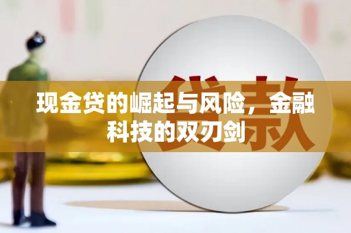 保定现金贷的崛起与风险，金融科技的双刃剑