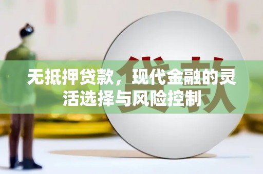 保定无抵押贷款，现代金融的灵活选择与风险控制