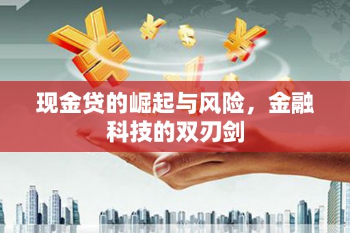保定现金贷的崛起与风险，金融科技的双刃剑