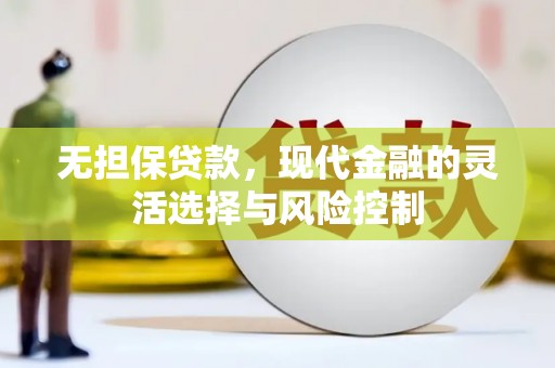保定无担保贷款，现代金融的灵活选择与风险控制