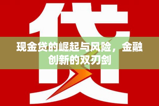保定现金贷的崛起与风险，金融创新的双刃剑