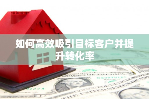 保定如何高效吸引目标客户并提升转化率
