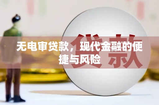 保定无电审贷款，现代金融的便捷与风险