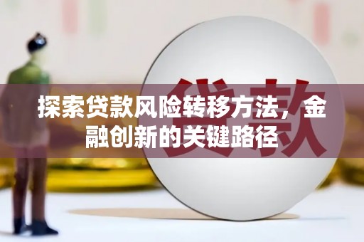 保定探索贷款风险转移方法，金融创新的关键路径