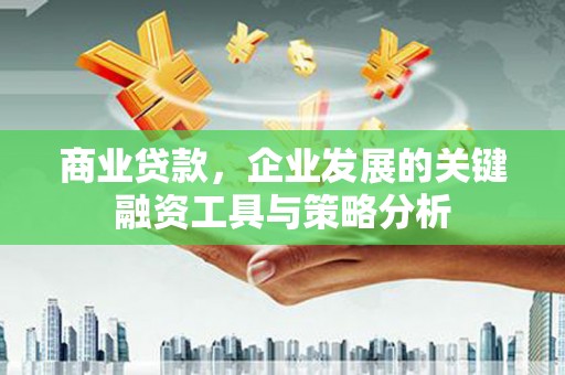 保定商业贷款，企业发展的关键融资工具与策略分析