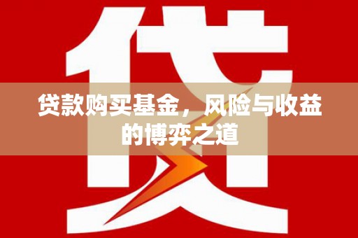 保定贷款购买基金，风险与收益的博弈之道