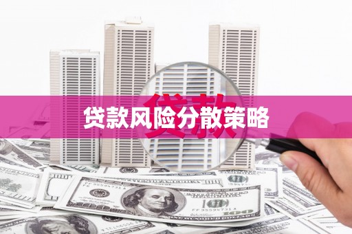保定贷款风险分散策略
