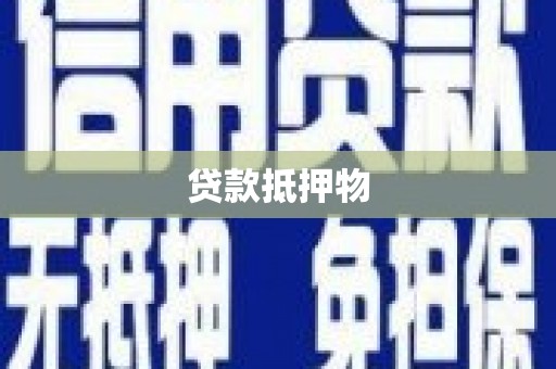 保定贷款抵押物