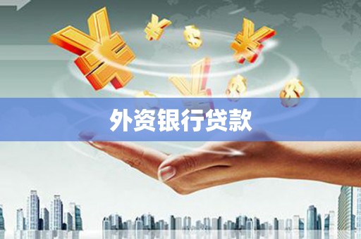 保定外资银行贷款