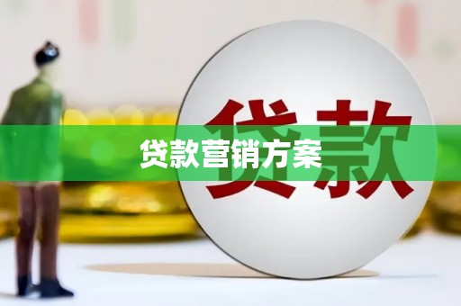 保定贷款营销方案